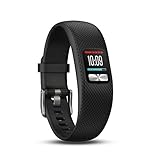 Garmin vívofit 4 Fitness Tracker, personalisierbares Farbdisplay, schlankes Design, bis zu 1 Jahr Batterielaufzeit , schwarz , Medium/Large